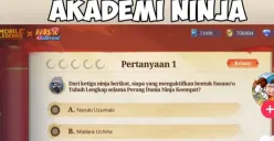 Simak jawaban kuis MLBB x Naruto. (Sumber: Tiktok/@zayxyzll)