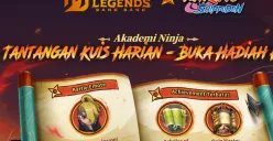 Bocoran kunci jawaban kuis akademi ninja MLBB x Naruto. (Sumber: Instagram/Mobile Legends)
