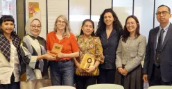 Delegasi Jakarta dalam pertemuan strategis dengan L’incubateur Les Ateliers de Paris, mitra utama penyelenggara Paris Fashion Week dari pihak pemerintah kota Paris. (Sumber: Dok. Dinas PPKUKM)
