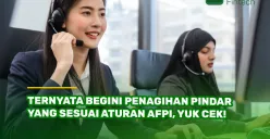Ilustrasi tata cara penagihan sesuai dengan aturan OJK dan AFPI. (Sumber: Singa Fintech)