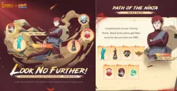 Gaara, Kazekage termuda Sunagakure, ini jawaban kuis Akademi Ninja MLBB x Naruto. (Sumber: MobileLegendsOL)