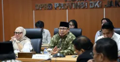 Ketua Komisi E DPRD DKI Jakarta Muhammad Thamrin menegaskan agar sosialisasi SPMB 2025/2026 dilakukan secara terbuka dan transparan. (Sumber: Kominfotik DPRD DKI Jakarta)
