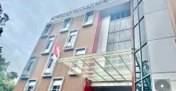 Wajah baru Gedung Perpustakaan Daerah yang terletak di Jalan Ahmad Yani, Sukarasa, Kecamatan Tangerang, Kota Tangerang. (Sumber: Poskota/Primayanti Juli Kumala Manalu)