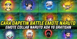 Cara mendapatkan emote kolaborasi MLBB x Naruto dimana? Simak jawabannya. (Sumber: YouTube/Eidura Channel)