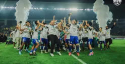 PSIM Yogyakarta dipastikan promosi ke Liga 1 musim depan setelah berhasil menjadi juara di kompetisi Liga 2 2024-2025. (Foto: Instagram/@psimjogja_official)