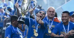 Perayaan Persib Bandung atas gelar juara Liga 1 Indonesia 2024/2025. (Sumber: X/@persib)