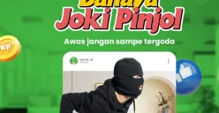 Ilustrasi bahaya menggunakan jasa joki pinjol. (Sumber: Instagram/Cairin)