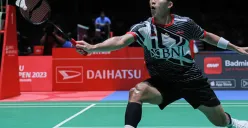 Jonatan Christie, atlet badminton nasional Indonesia. (Sumber: PBSI)