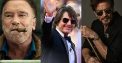 9 Aktor Dunia Paling Kaya Tahun 2025, Nomor 1 Tak Disangka-Sangka (Sumber: Instagram/Arnold, Tom Cruise, dan Shak Rukh Khan)