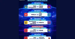 Jadwal BRI Super League Hari Ini 1 November 2025, Ada Bali United vs Persib Bandung (Sumber: Instagram/sports.indosiar/Edited Muhammad Ibrahim)