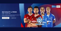 Link Live Streaming Nonton Bali United vs Persib Bandung Hari Ini di BRI Super League Pukul 19.00 WIB (Sumber: Vidio/Vidio.com)