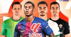 Tonton live streaming Barcelona vs Elche pada pekan ke-11 La Liga 2025/2026, kick-off Senin, 3 November 2025 pukul 00.30 WIB (Sumber: Vidio.com)