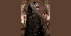 Edit Foto Pengantin India Full Make Up di Gemini AI (Sumber: TikTok/queenyannn8)
