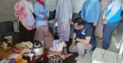 Bayi perempuan ditemukan dalam kardus di Kavling Sempu Indah RT 03 RW 01, Cipayung, Kota Depok. (Sumber: Polsek Pancoran Mas)