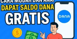 Klaim saldo DANA gratis menggunakan aplikasi penghasil uang dengan mudah dan aman (Sumber: AI)