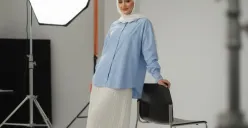 Prompt gemini AI hasilkan foto hijabers stylish (Sumber: Gemini AI)