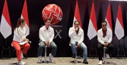 Konferensi pers Capital Market Run 2025 di Gedung Bursa Efek Indonesia (BEI), Jakarta Selatan, Selasa, 4 November 2025. (Sumber: POSKOTA | Foto: Ali Mansur)