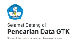 Cek data pencairan TPG di Info GTK. (Sumber: tangkapan layar)