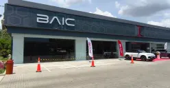 Dealer resmi mobil BAIC di Puri Indah, Kembangan Selatan, Jakarta Barat. (Sumber: Poskota/Erwan Hartawan)