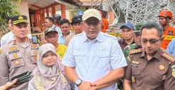 Bupati Bogor, Rudy Susmanto meninjau SMKN 1 Gunung Putri, Selasa, 4 November 2025. (Sumber: Poskota/Giffar Rivana)