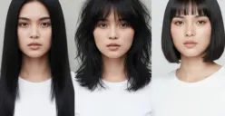 Hasil edit foto ubah gaya rambut wanita pakai prompt Gemini AI. (Sumber: Gemini AI)