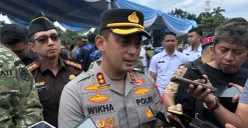 Kapolres Bogor, AKBP Wikha Ardilestanto mengatakan seluruh kecamatan di Kabupaten Bogor berpotensi dilanda bencana. (Sumber: Poskota/Giffar Rivana)