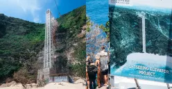Proyek lift kaca tebing Kelingking dihentikan paksa. Ketahui 3 pelanggaran utama yang diungkap DPRD Bali dan nasib investasi Rp200 miliar dari investor China. (Sumber: X/@kevinpramudya_)