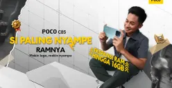 POCO C85 Resmi Meluncur di Indonesia, Baterai 6000 mAh dan Fitur Ekspansi RAM (Sumber: POCO Indonesia)