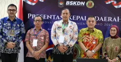 Wali Kota Bekasi, Tri Adhianto, saat menghadiri ajang Innovative Government Award (IGA) 2025 di Kemendagri pada Kamis, 6 November 2025. (Sumber: Dok Humas Pemkot Bekasi)