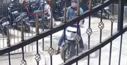 Dua pelaku dugaan pencurian motor beraksi di kawasan Kayumanis, Tanah Sareal, Kota Bogor. (Sumber: Dok. Istimewa)