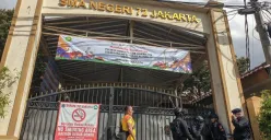 SMA Negeri 72 Jakarta, lokasi ledakan yang terjadi pada 7 November 2025. (Sumber: Poskota/Bilal Nugraha)