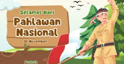 Download Ratusan Poster Hari Pahlawan 10 November, Bisa Edit Sesuka Hati (Sumber: Canva/Edited Muhammad Ibrahim)