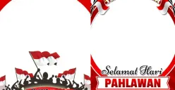 Kumpulan Link Twibbon Hari Pahlawan 2025: Desain Gratis untuk Pasang Foto dan Ucapan Selamat 10 November (Sumber: Pinterest)