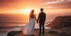 Contoh prompt Gemini AI foto prewedding. (Sumber: Istimewa)