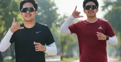 Prompt Gemini AI Edit Foto Sedang Lari yang Lagi Trend (Sumber: TikTok/@miftahularifin_93)