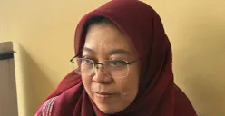 Ketua KPAI, Margaret Aliyatul Maimunah ditemui di RSIJ Cempaka Putih, Jakarta Pusat, Senin, 10 November 2025. (Sumber: Poskota/M. Tegar Jihad)