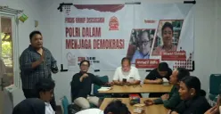 Suasana acara Forum Group Discussion bertajuk 'Polri dalam Menjaga Demokrasi' pada Senin, 10 November 2025. (Sumber: POSKOTA | Foto: Pandi Ramedhan)