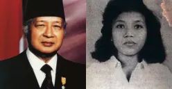 Potret Jenderal Besar TNI Soeharto (kiri) dan Marsinah (kanan). (Sumber: Wikipedia)