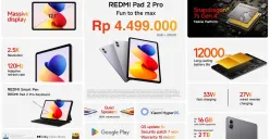 Xiaomi Pad 2 Pro Baru Saja Dirilis, Berikut Spesifikasi dan Harga Spesialnya (Sumber: Xiaomi Indonesia)