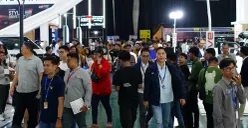Suasana GIIAS Makassar 2025 yang berhasil mencatatkan 18 ribu pengungjung. (Sumber: Dok. GIIAS)