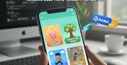 Game penghasil saldo DANA gratis yang aman dan terbukti membayar. (Sumber: Gemini AI)