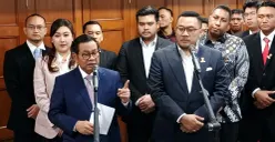 Gubernur Jakarta, Pramono Anung saat menyampaikan pernyataan kepada awak media di Balai Kota DKI Jakarta, Rabu, 12 November 2025. (Sumber: POSKOTA | Foto: M Tegar Jihad)