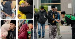 Video Gus Elham mencium pipi anak kecil di pengajian viral di media sosial. (Sumber: X/@CalonMayit86)