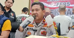 Kapolsek Babelan, Kompol Wito. (Sumber: POSKOTA | Foto: Nurpini Aulia Rapika)