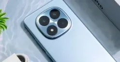 Ilustrasi konsep desain POCO X8 Pro: tampil dengan bodi metal premium, layar AMOLED 165Hz, dan modul kamera berteknologi OIS. (Sumber: Dok/Poco X8 Pro)