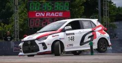 New Agya GR Sport berhasil membawa TGR Indonesia meraih prestasi luar biasa. (Sumber: Dok. TGR Indonesia)