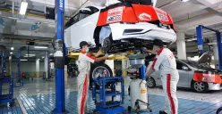 Ilustrasi servis berkala mobil Toyota di Auto2000. (Sumber: Auto2000)