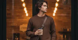 Hasil edit foto cowok gaya street style pakai prompt Gemini AI. (Sumber: Gemini AI)