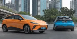 MG4 EV kembali terpilih sebagai 'The Most Stylish EV' pada ajang GridOto Award 2025. (Sumber: Dok MG)