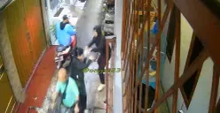 Tangkap layar pasutri menjadi korban begal di Jalan Songsi Dalam 3 Gang Hijau RW 06, Kelurahan Tanah Sereal, Kecamatan Tambora, Jakarta Barat, Sabtu, 15 November 2025.